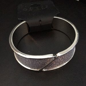 New guess glittery bangle cuff